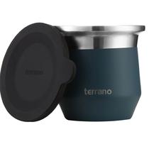 Cuia Terrano Flap com Tapa AC403060466 de 170ML - Petroleo Blue