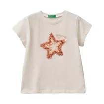 Camiseta Infantil Benetton 3I1XG10E1 0Z3