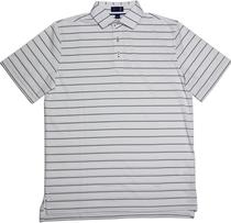 Outlet Camiseta Polo Stitch 3474 Masculina - Branco/Cinza