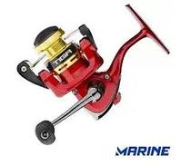 Marine Accesorios Tiga 600 Aluminio Carrete: de Aluminio Rojo