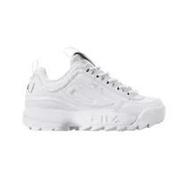 Tênis Fila Feminino Disruptor II Premium (Importado) Branco/Prata 5FM00079-103