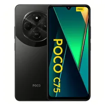 Smartphone Xiaomi Poco C75 Global 256GB 8GB Ram Dual Sim Tela 6.74" - Preto (Lacre Pequeno)