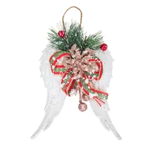 Enfeite Asas Brancas Natal 13×17 CM