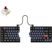 Teclado Gamer Mecanico Keychron Q11 RGB USB Switch Brown - Carbon Black (Ingles)