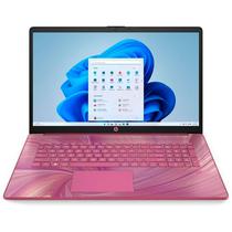 Notebook HP 17-CN0114DS - Celeron N4120 1.1GHZ - 4/128GB SSD - com Mouse - 17.3" - Rosa