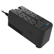 Estabilizador Forza FVR-1222USB 1200VA/600W/220V - Preto