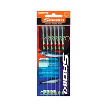 Señuelo Artificial Marine Sports Sabiki SM-6H618 Anzuelo Marusiego Nº12