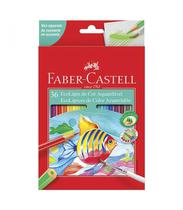 Faber Castell Lapiz Acuarela Caja Carton 36 Colores Rojo