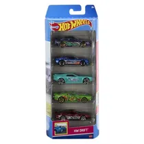 Hot Wheels HW Flames 5 Pack Drift HTV51