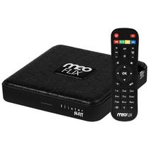 Receptor Fta Meoflix Flixter Flat 4K Ultra HD com Iptv de 16GB Emmc/1GB Ram - Preto