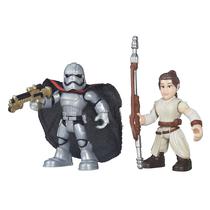 Boneco Hasbro Star Wars B3308 Rey & Captain Phasma