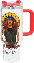 Copo Térmico Weedoo Guns N' Roses W. Axl Rose (1.2L) White/Yellow