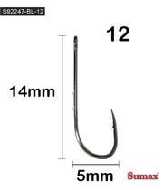 Sumax Pesca Anzuelo S92247-BL Acero Inoxidable 100 Unidades Plateado