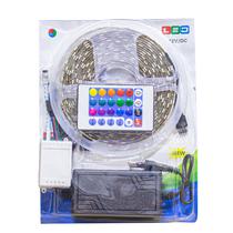 Fita LED Strip RGB Y0105 5 Metros com Controle Remoto - Bivolt