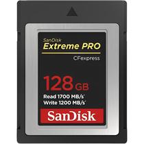 Cartão de Memória Cfexpress Sandisk Extreme Pro Tipo B 1750 MB/s-1200 MB/s 128 GB (SDCFE-128G-GN4NN)