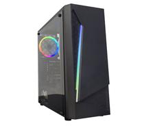 Gabinete Gamer Satellite 1102K/1 Cooler RGB Preto