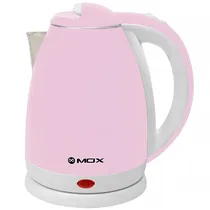 Jarra Elétrica Mox MO-EK23 2.000 Watts 2 Litros 220 - 240 V ~ 50/60 HZ - Rosa/Branco