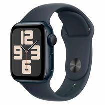 Apple Watch Se 2 MXE93LL/A Caixa Aluminio 40MM Meia Noite - Esportiva Meia Noite M/L (Caixa Danificada)