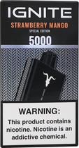 Vape Descartavel Ignite V50 Special Edition Strawberry Mango 5000 Puffs - 14ML