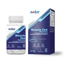 Evolue Muscle Zen Recovery Melatonina - Fenilalanina 15G 30 Cápsulas