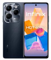 Celular Infinix Hot 40 Pro 256GB / 8GB Ram / Dual Sim / Tela 6.78 / Cam 108MP - Preto