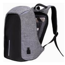 Mochila p/ Notebook Universal S2824 USB/Fone - Cinza