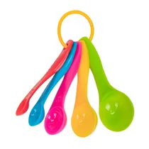 Kit 5 Colheres Medidoras - Coloridas Varios