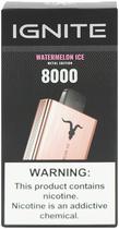 Vape Descartavel Ignite V80 Watermelon Ice 8000 Puffs Metal Edition Rose