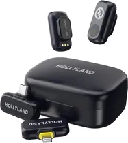 Microfone Sem Fio Hollyland Lark A1 Combo USB-C/Lightning - Space Gray