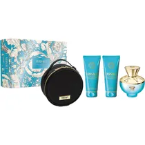 Kit Perfume Versace Dylan Turquoise - Eau de Toilette - Feminino - 100ML - 100ML - 100ML
