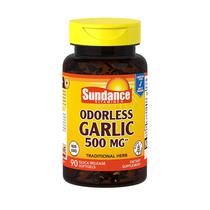 Vitamina Sundance Odorless Garlic 500MG 90 Capsulas