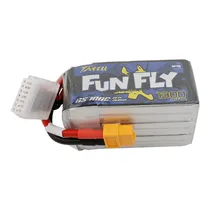 Gens Ace 22.2V 1300MA Funfly 100C Lipo XT60 Tattu