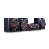 Mini System LG Xboom CJ45 - USB/CD/Aux - Bluetooth - 720W RMS - Preto