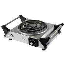 Fogareiro Eletrico Electrobras Practic Cook Inox EBCE-01 1.200 Watts 220V ~ 50/60 HZ - Prata/Preto