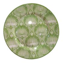 Plato Raso Green Damask 2 Alleanza