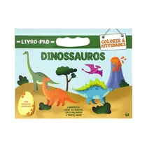 Libro de Actividades Todolivro Libro-Pad Dinosaurios 1166905 32 Hojas