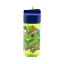 Botella Con Pajita Stor 40436 Minecraft 430ML