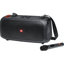 Caixa de Som JBL Partybox On The Go - Bluetooth - com Microfone - 5.24" - Preto