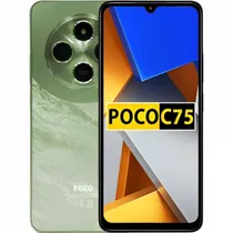 Celular Xiaomi Poco C75 6/128GB Verde BR Global