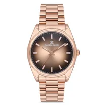Relogio Analogico Feminino Daniel Klein DK.1.12754-6 Premium Ladies / Pulseira de Aço Inoxidável - Rose Gold