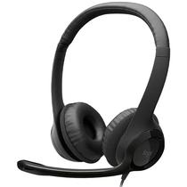 Headset Logitech H390 com USB para PC - Preto