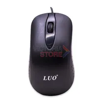 Mouse Bussines Optical Dpi Luo LU-3048 com Fio / 1000DPI / USB-A - Preto