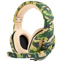 Headset Gaming Satellite AE-366C com 3.5 MM para PC/Smartphone e Tablet - Camuflagem Militar