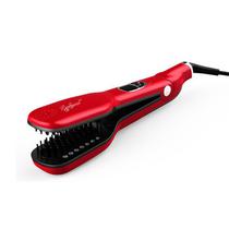 Escova Eletrica Alisadora Steam Comb Raphycool Vermelho