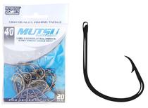 Anzol Marine Sports Mutsu Black Nickel 4/0 com 20 PCS