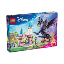 Juguete de Construcción Lego Disney Maleficent's Dragon Form And Aurora's Castle 43240 583 Piezas