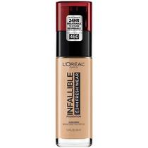 Loreal Infallible 24HR. Alta Cobertura, Resiste Agua Y No Se Transfiere.