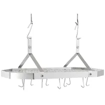 Rack Suspenso Cuisinart CRC-29BP1 Octogonal de Pendurar Panelas Aço Inoxidável