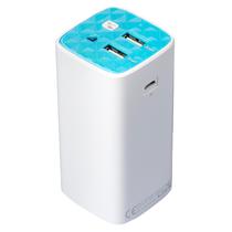 Carregador Portatil TP-Link TL-PB10400 10.400 Mah 2 Saidas USB - Branco/Azul