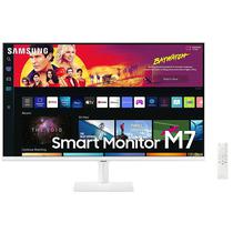 Monitor Smart Samsung M7 LS32CM701UN 32" 4K Ultra HD 4 MS - Branco